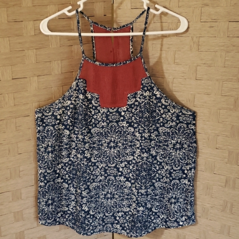 Lucky Brand strappy top / L